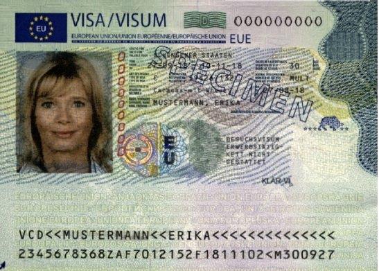 德国新版签证页面如何看懂？